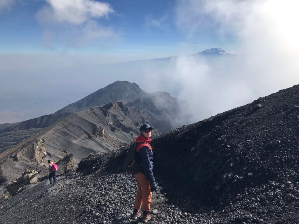 Hiking Mount Meru