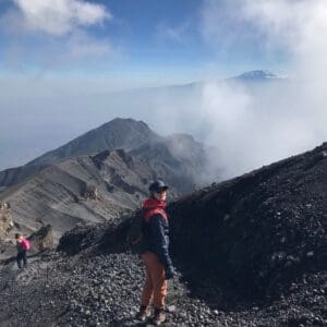 Hiking Mount Meru