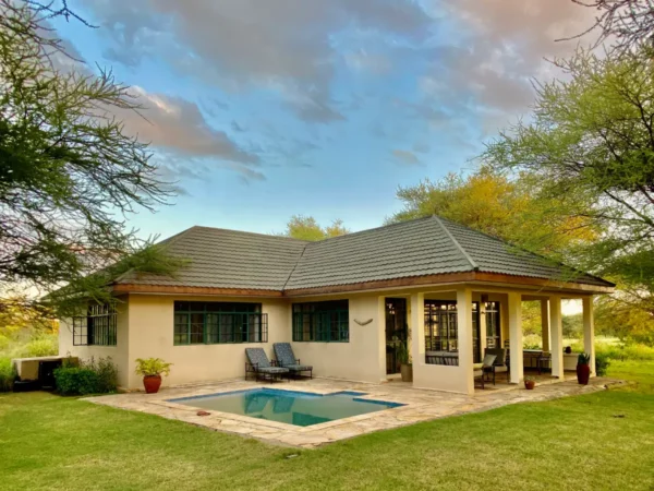 Baobab Villa Pool Front View